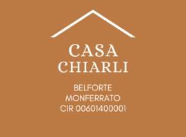 Casa Chiarli-Belforte Monferrato，位于Tagliolo Monferrato的度假屋