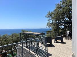 Bungalow Mobile Home de Luxe Vue Mer Saint-Rapha&euml;l 4 personnes，位于圣拉斐尔的简易别墅