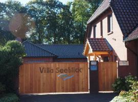 Villa Seeblick am Strand，位于Flessenow的酒店