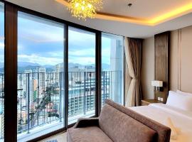 Panorama Apartment Sunset Nha Trang City，位于芽庄越南帆船中心附近的酒店