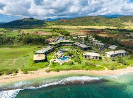 4 Star Oceanfront Kauai Beach Resort Top Floor Pool Ocean View Room，位于利胡埃的酒店