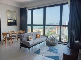 Prime Comfort Seaview with Netflix and Water Filter near Georgetown，位于日落洞的公寓