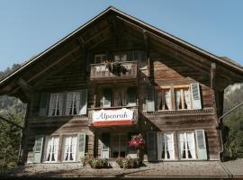 Alpenruh Kiental，位于Griesalp的酒店
