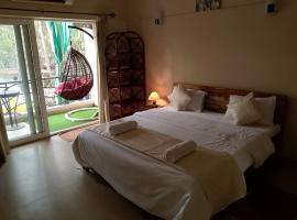 Tranquil home near vagator beach，位于安君纳的酒店