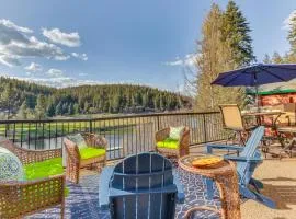 Lakefront Coeur dAlene Home with Deck and Shared Dock