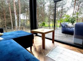 Przeszklony Tiny House w Lesie，位于Tomczyn的酒店