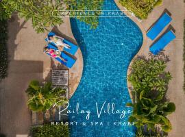 Railay Village Resort，位于莱利海滩Railay Rock Climbing Point附近的酒店