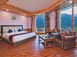 Goroomgo Hotel BD Resort Manali - Excellent Stay with Family, Parking Facilities，位于马拉里的酒店