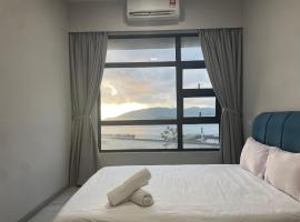 SUNSET JESSELTON QUAY NEAR SURIA GAYA STREET Jesselton Point 2 bedroom one living room one bathroom，位于哥打京那巴鲁的公寓