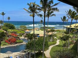 Outrigger Kauai Beach Resort & Spa，位于利胡埃的酒店