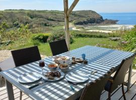 Maison avec vue exceptionnelle mer，位于Ploumoguer的酒店