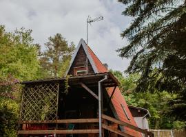 Domek nad Jeziorem Parzeńskim，位于Parzeńsko的酒店