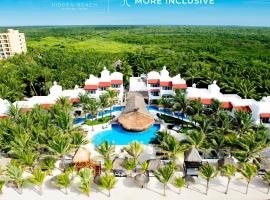 Hidden Beach Resort Au Naturel Adults Only Catamarán, Cenote & More Inclusive，位于艾库玛尔坎特纳湾附近的酒店