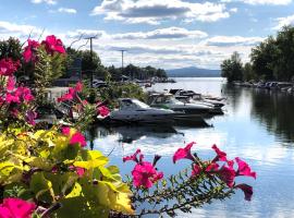 Studio sur le bord du lac Memphrémagog B，位于梅戈格的酒店