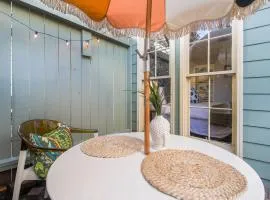 Private Patio Retreat in Charming Downtown