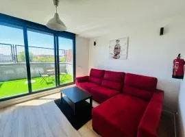 Loft 29 con piscina, terraza, jardín y Netflix