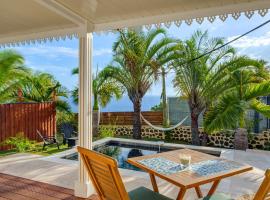 Terre des îles - Grande Anse - lodges avec piscines privées，位于珀蒂蒂勒的酒店