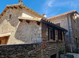 Gîte la maisonnette avec belle vue à St Rome de Tarn