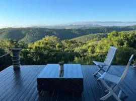 Private cabin with mountain & sea view