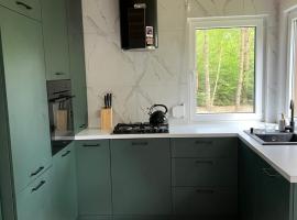 Domek w Borach Tucholskich z balia ogrodowa，位于Zamrzenica的酒店