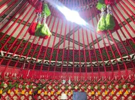 Turan Handmade Yurt with Heated Floors