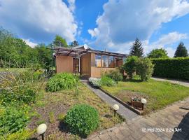 Bungalow ,, Zur langen Heide,,，位于希尔德堡豪森的简易别墅