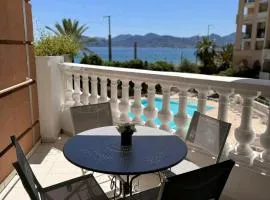 Cannes appartement vue mer , piscine