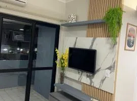 Flat Moderno no Jardim Renascença a 6min da Praia, Shoppings e Centro
