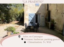 "La Pradeto" gite rural Camargue，位于乐萨姆布克的别墅
