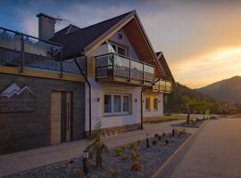 Apartamenty G&oacute;rskie Szlachtowa w spokojnej okolicy - jacuzzi i sauna w cenie - kącik zabaw dla dzieci，位于Szlachtowa的自助式住宿