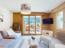 Modern alpine apartment with sauna