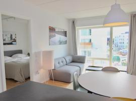 Great 2-bed wprivate balcony by Odense Harbour，位于欧登塞的低价酒店