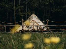 Glamping U Lesa，位于科内日诺河畔里赫诺夫的酒店