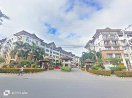 One Oasis Davao Condo 2BR Ground flr Behind SM Mall with WIFI & Pool，位于达沃市的分契式公寓
