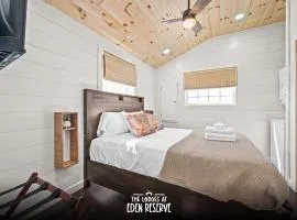 Block of 4 Lodges at Eden Reserve - For Groups