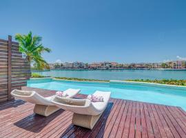 FISHING LODGE, INFINITY POOL, VISTAS A LA BAHIA，位于蓬塔卡纳的酒店