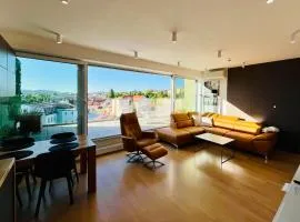 Brno City Center Apartment with parking and a big terrace
