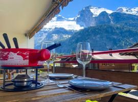 Swiss Alps Lodge，位于坎德施泰格的度假短租房
