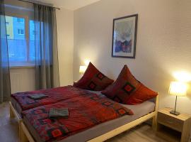 80 qm drei Schlafzimmer und Wohnzimmer Apartment，位于Wefensleben的酒店