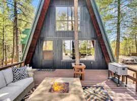 Green Roof A-Frame Endless Views Modern Cabin