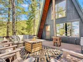 Green Roof A-Frame Endless Views Modern Cabin