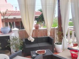 2 bedrooms apartement with sea view furnished terrace and wifi at Pianoconte 2 km away from the beach，位于Piano Conte的酒店