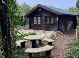 Cabaña de ensueño en el bosque y junto al mar