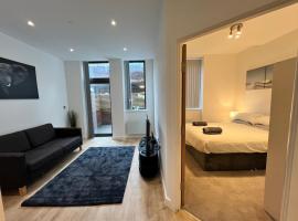 Luxury 1 Bed Apartment, Redhill (London & Gatwick)，位于红山的酒店