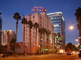 Hotel De Anza, a Destination by Hyatt Hotel，位于圣何塞San Jose Diridon Amtrak Station附近的酒店