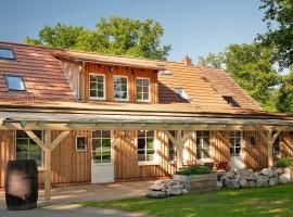 Eichengeflüster Waldhütte，位于Wagenfeld的酒店