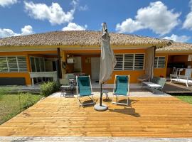 Bungalow La Kawannaise - Piscine, Terrasse, Plage，位于大博格的度假园