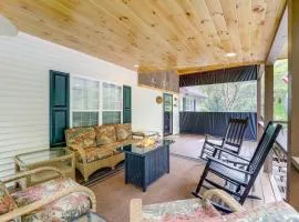 9 Mi to Sugar Mountain! Family Cabin with Fire Pit