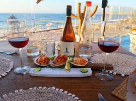 2BR condo in excellent location next to the beach，位于巴亚尔塔港的分契式公寓