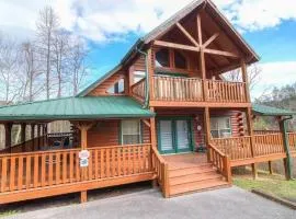 Smoky Heights Overlook, Luxury Log Cabin, Mountain & City Views